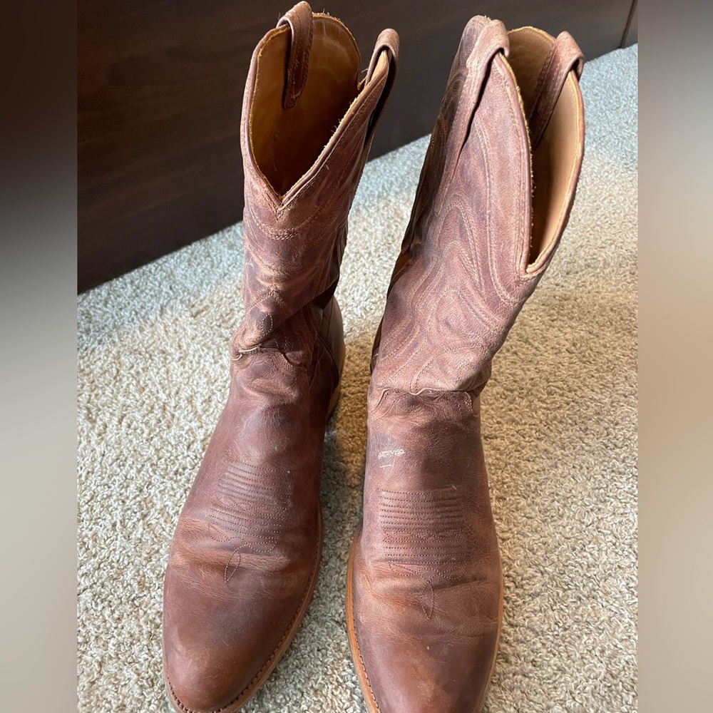 Goat Skin Tecovas Cartwright Boots
